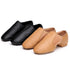 Unisex Leather Jazz Dance Shoes Slip on Practice Performance Flats